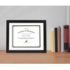 image:imageGolden State Art 11x14 Diploma Frame for 85x11 DocumentSolid WoodGlass  Fit For 11X14 Document amp Certificates Without MatDouble MatBlack With Gold Black 1 PackBlack WhiteBlack Mat