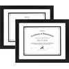 image:imageGolden State Art 11x14 Diploma Frame for 85x11 DocumentSolid WoodGlass  Fit For 11X14 Document amp Certificates Without MatDouble MatBlack With Gold Black 1 PackBlack WhiteBlack Mat