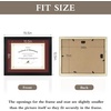 image:imageGolden State Art 11x14 Diploma Frame for 85x11 DocumentSolid WoodGlass  Fit For 11X14 Document amp Certificates Without MatDouble MatBlack With Gold Black 1 PackBlack Dark RedGold Mat