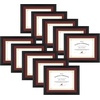 image:imageGolden State Art 11x14 Diploma Frame for 85x11 DocumentSolid WoodGlass  Fit For 11X14 Document amp Certificates Without MatDouble MatBlack With Gold Black 1 PackBlack Dark RedGold Mat