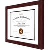 image:imageGolden State Art 11x14 Diploma Frame for 85x11 DocumentSolid WoodGlass  Fit For 11X14 Document amp Certificates Without MatDouble MatWhite With Black  Mahogany1 PackMahogany  White Over Black