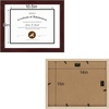 image:imageGolden State Art 11x14 Diploma Frame for 85x11 DocumentSolid WoodGlass  Fit For 11X14 Document amp Certificates Without MatDouble MatWhite With Black  Mahogany1 PackMahogany  White Over Black