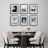 image:imageGolden State Art 11x14 Distressed Black Picture FrameWoodampGlassMat 8x10  1 Pack 11x14 Photo Frame Displays for 8x10 with White over Black Double Mat  Solid WoodampReal Glass Wall Mounting DecorDistressed Black  WhiteBlack Mat