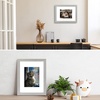 image:imageGolden State Art 11x14 Picture Frame Set of 4Display 8x10 Photo Multicol  Removable White mat Dispaly 8x10 or 11x14 Wooden Frame with Plexiglass FrontBoth Wall or Tabletop displayGray