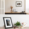 image:imageGolden State Art 11x14 Picture Frame Set of 4Display 8x10 Photo Multicol  Removable White mat Dispaly 8x10 or 11x14 Wooden Frame with Plexiglass FrontBoth Wall or Tabletop displayMix Colors