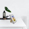 image:imageGolden State Art 11x14 Picture Frame Set of 4Display 8x10 Photo Multicol  Removable White mat Dispaly 8x10 or 11x14 Wooden Frame with Plexiglass FrontBoth Wall or Tabletop displayGray