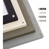 image:imageGolden State Art 11x14 Picture Frame Set of 4Display 8x10 Photo Multicol  Removable White mat Dispaly 8x10 or 11x14 Wooden Frame with Plexiglass FrontBoth Wall or Tabletop displayDark Oak