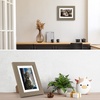 image:imageGolden State Art 11x14 Picture Frame Set of 4Display 8x10 Photo Multicol  Removable White mat Dispaly 8x10 or 11x14 Wooden Frame with Plexiglass FrontBoth Wall or Tabletop displayDark Oak