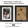 image:imageGolden State Art 11x14 Picture Frame Set of 4Display 8x10 Photo Multicol  Removable White mat Dispaly 8x10 or 11x14 Wooden Frame with Plexiglass FrontBoth Wall or Tabletop displayMix Colors