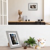 image:imageGolden State Art 11x14 Picture Frame Set of 4Display 8x10 Photo Multicol  Removable White mat Dispaly 8x10 or 11x14 Wooden Frame with Plexiglass FrontBoth Wall or Tabletop displayGray