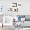 image:imageGolden State Art 11x14 Picture Frame Set of 4Display 8x10 Photo Multicol  Removable White mat Dispaly 8x10 or 11x14 Wooden Frame with Plexiglass FrontBoth Wall or Tabletop displayMix Colors