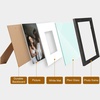 image:imageGolden State Art 11x14 Picture Frame Set of 4Display 8x10 Photo Multicol  Removable White mat Dispaly 8x10 or 11x14 Wooden Frame with Plexiglass FrontBoth Wall or Tabletop displayMix Colors