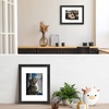 image:imageGolden State Art 11x14 Picture Frame Set of 4Display 8x10 Photo Multicol  Removable White mat Dispaly 8x10 or 11x14 Wooden Frame with Plexiglass FrontBoth Wall or Tabletop displayBlack