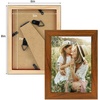 image:imageGolden State Art 11x14 White Picture Frame Wood Frame And Tempered Glass Display for 8x10 Picture with Mat or 11x14 picture without Mat Wall Display 1 Pack  1 Pack 11x14 Photo Frame White Mat Display for 8x10 Picture Horizontal and Vertical Wall Mounting Home DecorBrown