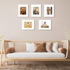 image:imageGolden State Art 11x14 White Picture Frame Wood Frame And Tempered Glass Display for 8x10 Picture with Mat or 11x14 picture without Mat Wall Display 1 Pack  1 Pack 11x14 Photo Frame White Mat Display for 8x10 Picture Horizontal and Vertical Wall Mounting Home DecorWhite