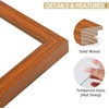 image:imageGolden State Art 11x14 White Picture Frame Wood Frame And Tempered Glass Display for 8x10 Picture with Mat or 11x14 picture without Mat Wall Display 1 Pack  1 Pack 11x14 Photo Frame White Mat Display for 8x10 Picture Horizontal and Vertical Wall Mounting Home DecorBrown
