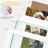 image:imageGolden State Art 11x14 White Picture FrameSolid WoodampReal GlassMat 8x10  1 Pack 11x14 Photo Frame White Mat Display for 8x10 Picture Horizontal and Vertical Wall Mounting Home Decor11x14 White  for 1 8x10