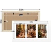 image:imageGolden State Art 11x14 White Picture FrameSolid WoodampReal GlassMat 8x10  1 Pack 11x14 Photo Frame White Mat Display for 8x10 Picture Horizontal and Vertical Wall Mounting Home Decor7x14 White  for 3 4x6