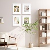 image:imageGolden State Art 11x14 White Picture FrameSolid WoodampReal GlassMat 8x10  1 Pack 11x14 Photo Frame White Mat Display for 8x10 Picture Horizontal and Vertical Wall Mounting Home Decor11x14 White  for 1 8x10