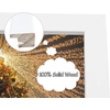 image:imageGolden State Art 11x14 White Picture FrameSolid WoodampReal GlassMat 8x10  1 Pack 11x14 Photo Frame White Mat Display for 8x10 Picture Horizontal and Vertical Wall Mounting Home Decor7x14 White  for 3 4x6