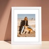 image:imageGolden State Art 11x14 White Picture FrameSolid WoodampReal GlassMat 8x10  1 Pack 11x14 Photo Frame White Mat Display for 8x10 Picture Horizontal and Vertical Wall Mounting Home Decor11x14 White  for 1 8x10