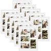 image:imageGolden State Art 11x14 White Wooden Picture Frame Displays Five 4x6 Photos  1 Pack with White MatSolid WoodTempered Glass Front Sawtooth Hangers  Wall Mounting Landscape PortraitWood  White with White Mat