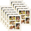 image:imageGolden State Art 11x14 White Wooden Picture Frame Displays Five 4x6 Photos  1 Pack with White MatSolid WoodTempered Glass Front Sawtooth Hangers  Wall Mounting Landscape PortraitWood  Distressed White With White Mat