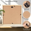 image:imageGolden State Art 12x12 Picture FrameSolid WoodampReal GlassSquare Mat 8x8  1 Pack 12x12 Black Photo Frame with Tempered Glass White Mat Display for 8x8 Picture Wall Mounting Home DecorBlack