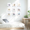 image:imageGolden State Art 12x12 Picture FrameSolid WoodampReal GlassSquare Mat 8x8  1 Pack 12x12 Black Photo Frame with Tempered Glass White Mat Display for 8x8 Picture Wall Mounting Home DecorWhite