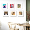 image:imageGolden State Art 12x12 Picture FrameSolid WoodampReal GlassSquare Mat 8x8  1 Pack 12x12 Black Photo Frame with Tempered Glass White Mat Display for 8x8 Picture Wall Mounting Home DecorWhite