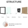 image:imageGolden State Art 12x12 Solid Wood Picture FrameReal GlassMat 8x8White  1 Pack 12x12 Square Photo Frame with Tempered Glass White Mat Display for 8x8 Picture Wall Mounting Home DecorBlack