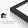 image:imageGolden State Art 12x16 Picture FrameSolid WoodampReal GlassMat 8x12Black  1 Pack 12x16 Photo Frame White Mat Display for 8x12 Picture Horizontal and Vertical Wall MountingBlack