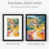 image:imageGolden State Art 12x16 Picture FrameSolid WoodampReal GlassMat 8x12Black  1 Pack 12x16 Photo Frame White Mat Display for 8x12 Picture Horizontal and Vertical Wall MountingBlack