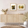 image:imageGolden State Art 12x16 Picture FrameSolid WoodampReal GlassMat 8x12Black  1 Pack 12x16 Photo Frame White Mat Display for 8x12 Picture Horizontal and Vertical Wall MountingGold