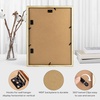 image:imageGolden State Art 12x16 Picture FrameSolid WoodampReal GlassMat 8x12Black  1 Pack 12x16 Photo Frame White Mat Display for 8x12 Picture Horizontal and Vertical Wall MountingBlack