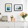 image:imageGolden State Art 12x16 Picture FrameSolid WoodampReal GlassMat 8x12Black  1 Pack 12x16 Photo Frame White Mat Display for 8x12 Picture Horizontal and Vertical Wall MountingBlack