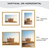 image:imageGolden State Art 12x16 Picture FrameSolid WoodampReal GlassMat 8x12Black  1 Pack 12x16 Photo Frame White Mat Display for 8x12 Picture Horizontal and Vertical Wall MountingGold