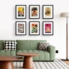 image:imageGolden State Art 12x16 Picture FrameSolid WoodampReal GlassMat 8x12Black  1 Pack 12x16 Photo Frame White Mat Display for 8x12 Picture Horizontal and Vertical Wall MountingBlack