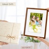 image:imageGolden State Art 12x16 Picture FrameSolid WoodampReal GlassMat 8x12Black  1 Pack 12x16 Photo Frame White Mat Display for 8x12 Picture Horizontal and Vertical Wall MountingBrown