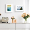 image:imageGolden State Art 12x16 Picture FrameSolid WoodampReal GlassMat 8x12Black  1 Pack 12x16 Photo Frame White Mat Display for 8x12 Picture Horizontal and Vertical Wall MountingWhite