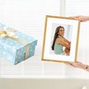 image:imageGolden State Art 12x16 Picture FrameSolid WoodampReal GlassMat 8x12Black  1 Pack 12x16 Photo Frame White Mat Display for 8x12 Picture Horizontal and Vertical Wall MountingGold
