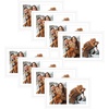 image:imageGolden State Art 12x19 Black Wood Picture Frame  Displays Two 8x10 Photos  1 PackWhite Mat IncludedSolid Wood Real Glass Sawtooth Hanger Swivel Tabs  Wall Mounting  Great for Collages WeddingsWhite