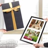 image:imageGolden State Art 12x19 Black Wood Picture Frame  Displays Two 8x10 Photos  1 PackWhite Mat IncludedSolid Wood Real Glass Sawtooth Hanger Swivel Tabs  Wall Mounting  Great for Collages WeddingsBlack