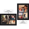 image:imageGolden State Art 12x24 Black Wood Picture Frame  Black Mat for 8x10 and 5x7 Photos  Real Glass Sawtooth Hanger Swivel Tabs  Wall Mounting  Great for Posters Weddings and EngagementsBlackBlack Mat2P