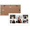 image:imageGolden State Art 12x24 Black Wood Picture Frame  Black Mat for 8x10 and 5x7 Photos  Real Glass Sawtooth Hanger Swivel Tabs  Wall Mounting  Great for Posters Weddings and EngagementsWhiteWhite Mat2P
