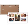 image:imageGolden State Art 12x24 Black Wood Picture Frame  Black Mat for 8x10 and 5x7 Photos  Real Glass Sawtooth Hanger Swivel Tabs  Wall Mounting  Great for Posters Weddings and EngagementsWhiteWhite Mat6P