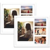 image:imageGolden State Art 12x24 Black Wood Picture Frame  Black Mat for 8x10 and 5x7 Photos  Real Glass Sawtooth Hanger Swivel Tabs  Wall Mounting  Great for Posters Weddings and EngagementsWhiteWhite Mat2P