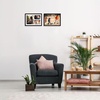 image:imageGolden State Art 12x24 Black Wood Picture Frame  Black Mat for 8x10 and 5x7 Photos  Real Glass Sawtooth Hanger Swivel Tabs  Wall Mounting  Great for Posters Weddings and EngagementsBlackWhite Mat1P