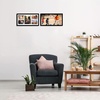 image:imageGolden State Art 12x24 Black Wood Picture Frame  Black Mat for 8x10 and 5x7 Photos  Real Glass Sawtooth Hanger Swivel Tabs  Wall Mounting  Great for Posters Weddings and EngagementsBlackWhite Mat6P