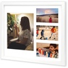 image:imageGolden State Art 12x24 Black Wood Picture Frame  Black Mat for 8x10 and 5x7 Photos  Real Glass Sawtooth Hanger Swivel Tabs  Wall Mounting  Great for Posters Weddings and EngagementsWhiteWhite Mat8P